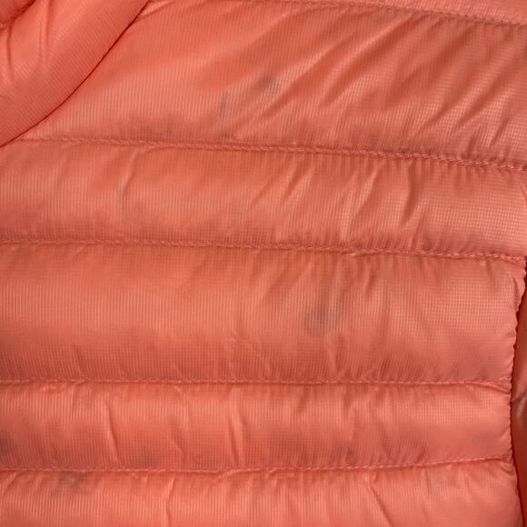 Stio Womens Pinion 800g Fill Down Puffer Sweater Jacket Pertex Coral Pink Size S - Picture 4 of 12